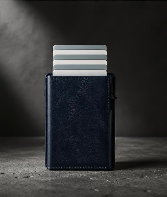 Smart Wallet Deep Blue