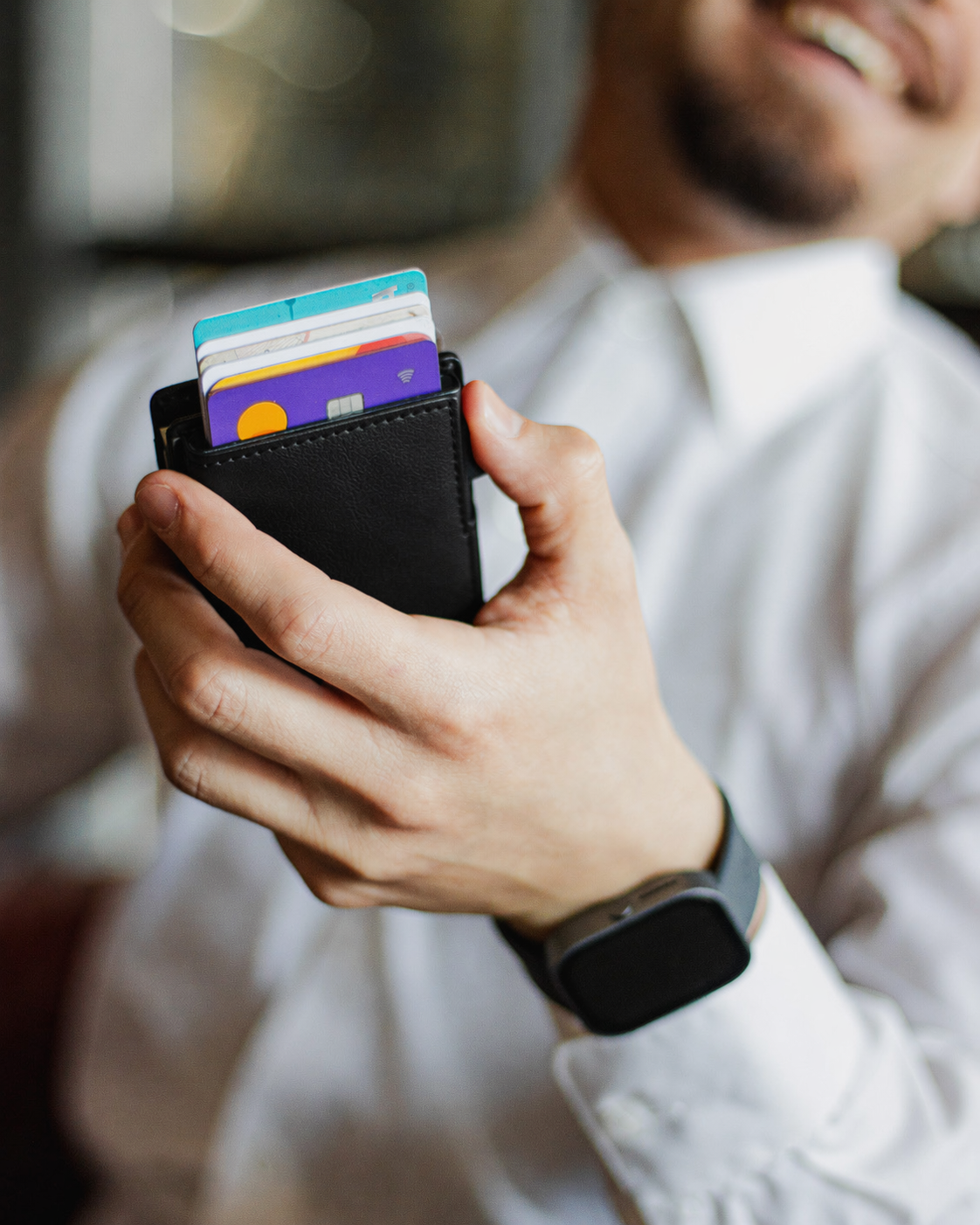 Smart Wallet Black